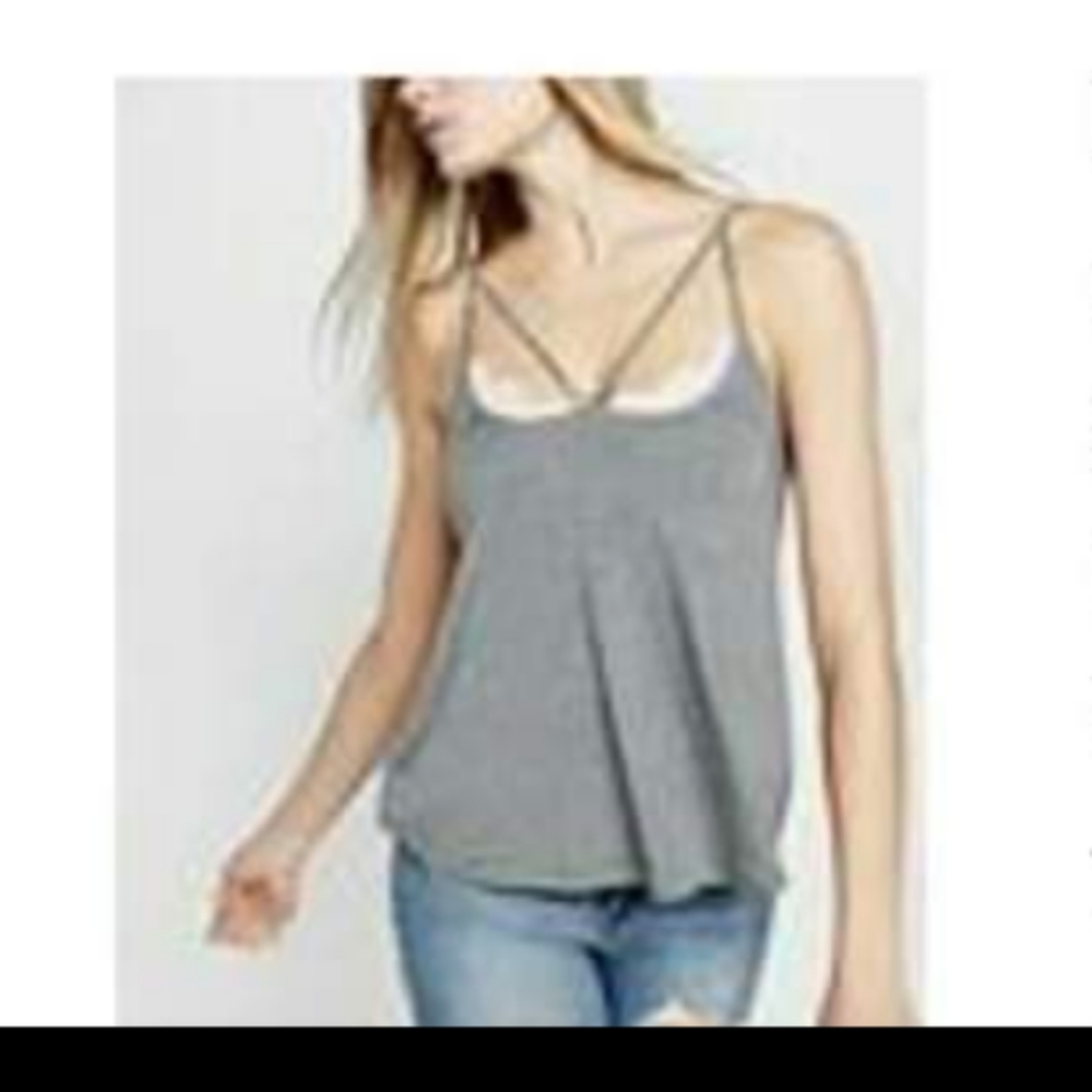 NWT Express Lace Trim Trapeze Cami